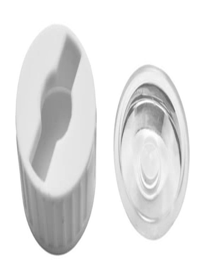 Wizzo {Pack of 10 Pieces) LED Light Lens With White Holder for Flashlights, Science Projects DIY Hobby Kit Torch, Spotlights, Multipurpose - Image 2